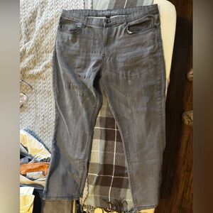 Kenneth Cole Gray Black Jeans